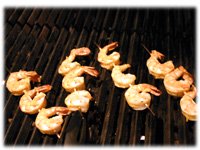 shrimp kabobs