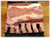 frenched pork rib roast for chops