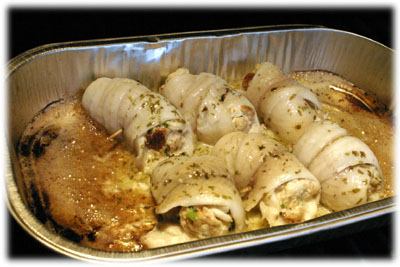 cooking sole on the barbecue