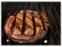 diamond marks on steak